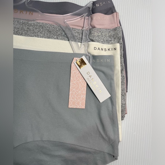 Danskin Super Soft Slim and Thin Laser Cut Tech Sealed No-Show 5 pc Panties Set - Picture 9 of 10